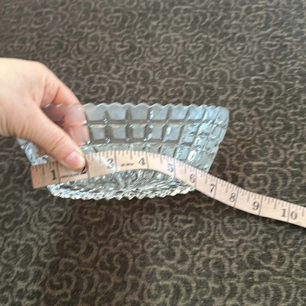 Elegant Clear Glass Bowl
